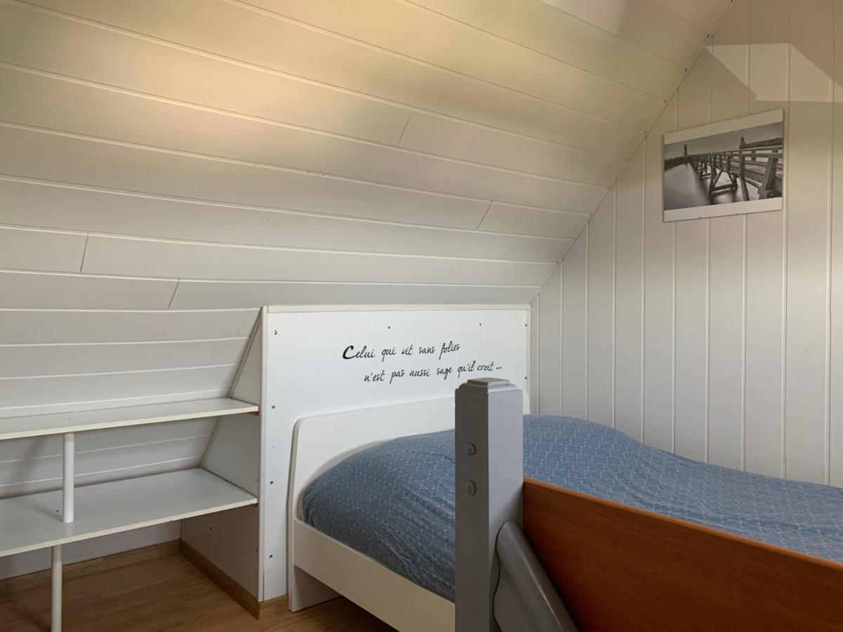 Resid Home 2 - Duplex Cosy Avec Parking Gratuit Saint-Léonard Exterior foto