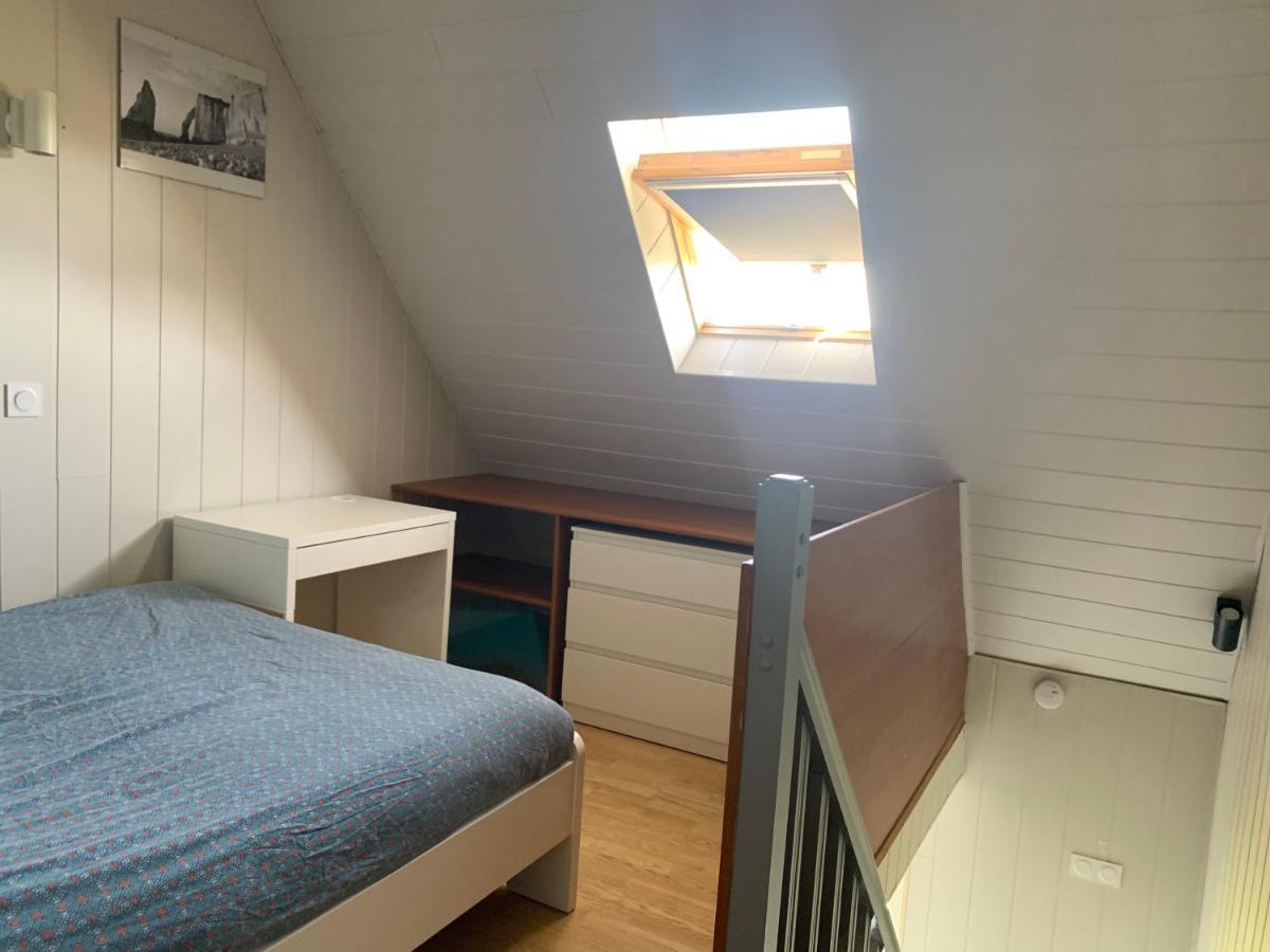 Resid Home 2 - Duplex Cosy Avec Parking Gratuit Saint-Léonard Exterior foto